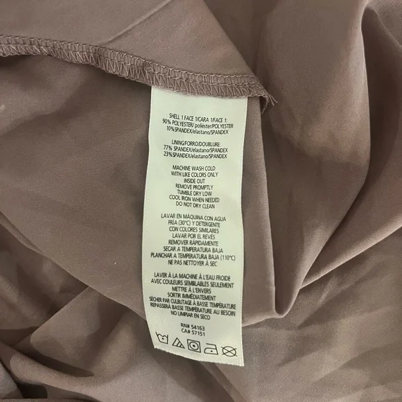 Calvin Klein Performance Mauve Tennis Pickleball Dress NWT SPF Wicking Active - Picture 10 of 10